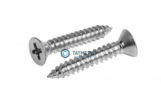 Шуруп по дереву потай/гл.прям/шл A2 DIN 97 3,0х20 | «ТАТМЕТИЗ» Шуруп по дереву потай/гл.прям/шл A2 DIN 97 3,0х20 - магазин крепежа «ТАТМЕТИЗ»