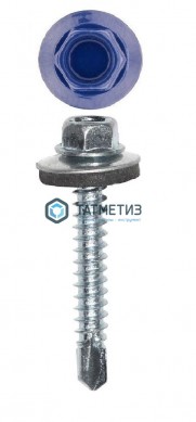Саморез окраш.кров. 4,8х35 /5002/ DAXMER MS (10х250) | «ТАТМЕТИЗ» Саморез окраш.кров. 4,8х35 /5002/ DAXMER MS (10х250) - магазин крепежа «ТАТМЕТИЗ»