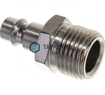 Ниппель универсальный быстросъемный ("папа"), внешняя резьба 1/2", 2 шт.// STELS -  магазин крепежа «ТАТМЕТИЗ»