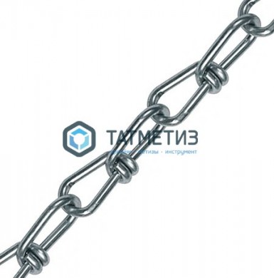 Цепь витая DIN5686 2 мм оц. (50м) -  магазин крепежа «ТАТМЕТИЗ»