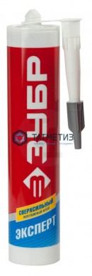 Клей монтажный ЗУБР КМ-200 суперсильный, 300мл | «ТАТМЕТИЗ» Клей монтажный ЗУБР КМ-200 суперсильный, 300мл - магазин крепежа «ТАТМЕТИЗ»