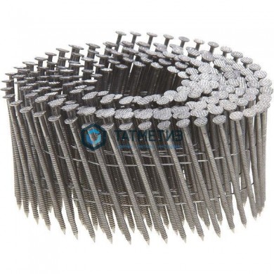 Гвозди с кольцевой накаткой на кассетах  2,8 х 80  (250 шт/кас, 4500 шт/кор)  RI  (ершеные) -  магазин крепежа «ТАТМЕТИЗ»
