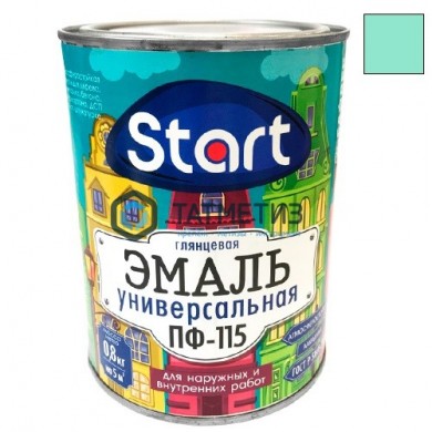 Эмаль ПФ-115  ФИСТАШКОВАЯ  0,8 кг-. /14 СТАРТ -  магазин крепежа «ТАТМЕТИЗ»
