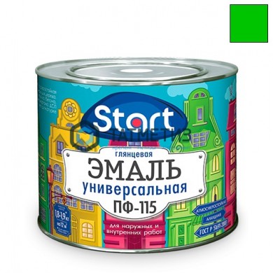 Эмаль ПФ-115 ЯРКО-ЗЕЛЕНАЯ 1,8 кг-. /6 СТАРТ | «ТАТМЕТИЗ» Эмаль ПФ-115 ЯРКО-ЗЕЛЕНАЯ 1,8 кг-. /6 СТАРТ - магазин крепежа «ТАТМЕТИЗ»