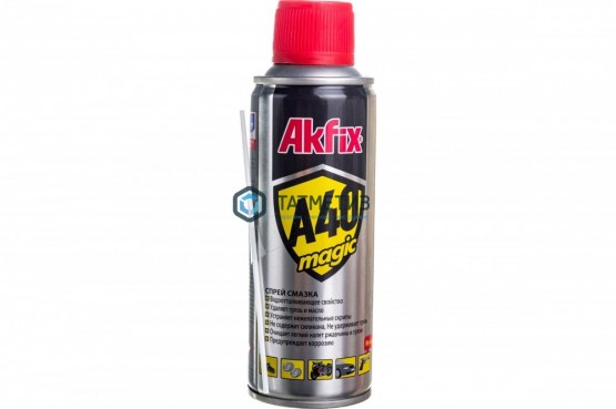 Смазка универсальная Akfix A40 Magic 200 мл | «ТАТМЕТИЗ» Смазка универсальная Akfix A40 Magic 200 мл - магазин крепежа «ТАТМЕТИЗ»