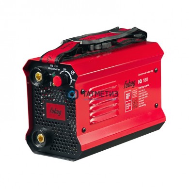 Инвертор сварочный IQ 180 (макс.ток 180А_ПВ 40%_раб.напряжение 150-240В) FUBAG | «ТАТМЕТИЗ» Инвертор сварочный IQ 180 (макс.ток 180А_ПВ 40%_раб.напряжение 150-240В) FUBAG - магазин крепежа «ТАТМЕТИЗ»