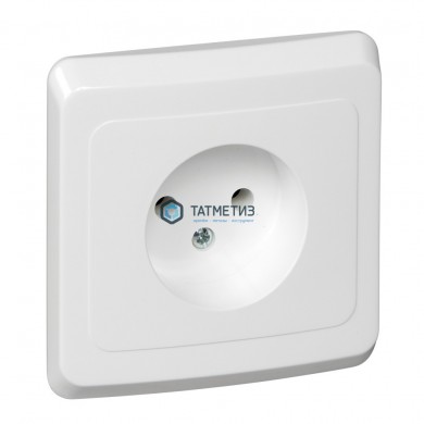 Розетка 1-м СП Этюд 16А без заземл. бел. SchE PC16-001B | «ТАТМЕТИЗ» Розетка 1-м СП Этюд 16А без заземл. бел. SchE PC16-001B - магазин крепежа «ТАТМЕТИЗ»