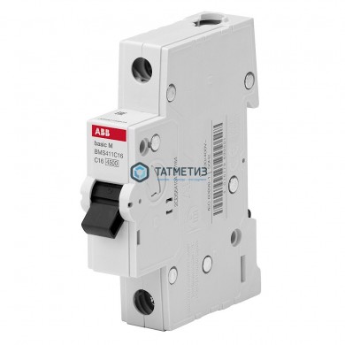 Выключатель авт. мод. 1п С 16А 4.5кА Basic M BMS411C16 ABB 2CDS641041R0164 -  магазин крепежа «ТАТМЕТИЗ»