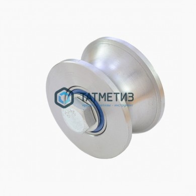 Ролик МЕТАЛ. d.65 под ТРУБУ d. 1" (30мм) | «ТАТМЕТИЗ» Ролик МЕТАЛ. d.65 под ТРУБУ d. 1" (30мм) - магазин крепежа «ТАТМЕТИЗ»