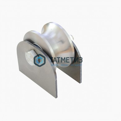 Ролик МЕТАЛ. d.65 под ТРУБУ d. 1" на ПЛАСТИНАХ | «ТАТМЕТИЗ» Ролик МЕТАЛ. d.65 под ТРУБУ d. 1" на ПЛАСТИНАХ - магазин крепежа «ТАТМЕТИЗ»