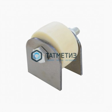 Ролик КАПРОЛОН d 50мм ГЛАДКИЙ на ПЛАСТИНАХ -  магазин крепежа «ТАТМЕТИЗ»