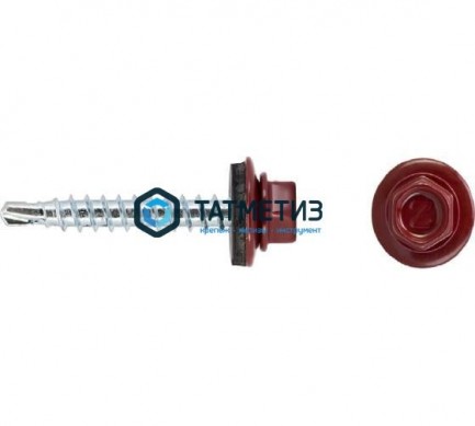 Саморез окраш.кров. 5,5х19 /3005/  (4000 шт/уп)  ТК -  магазин крепежа «ТАТМЕТИЗ»