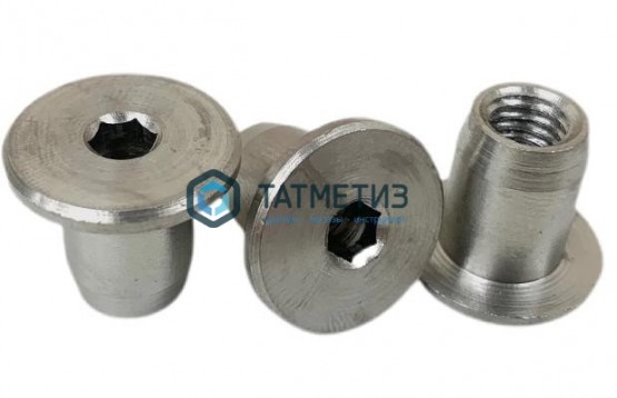 Гайка Эриксона потай/гл.внутр/шестигр АРТ 9062 А1 M 5X15 -  магазин крепежа «ТАТМЕТИЗ»