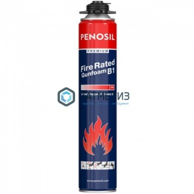 Пена монтажная огнестойкая PENOSIL  PREMIUM FOAM B1 750 мл (12 шт/уп) -  магазин крепежа «ТАТМЕТИЗ»