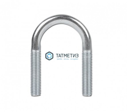 Хомут U-образный d 49 (1 1/2) М8 SR -  магазин крепежа «ТАТМЕТИЗ»