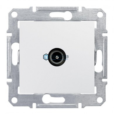 Механизм розетки TV 1-м СП Sedna проходная бел. SchE SDN3201821 | «ТАТМЕТИЗ» Механизм розетки TV 1-м СП Sedna проходная бел. SchE SDN3201821 - магазин крепежа «ТАТМЕТИЗ»