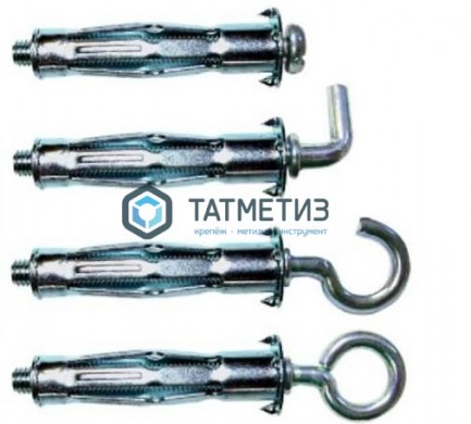 Дюбель Молли M4х46 (22) (100 шт/уп) | «ТАТМЕТИЗ» Дюбель Молли M4х46 (22) (100 шт/уп) - магазин крепежа «ТАТМЕТИЗ»