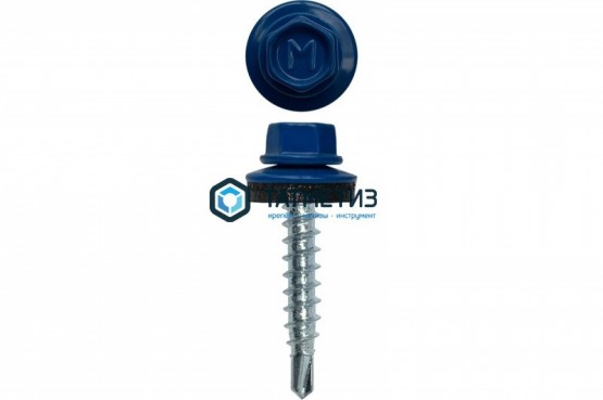 Саморез окраш.кров. 4,8х29 /5005/ DAXMER MS (10х250) | «ТАТМЕТИЗ» Саморез окраш.кров. 4,8х29 /5005/ DAXMER MS (10х250) - магазин крепежа «ТАТМЕТИЗ»