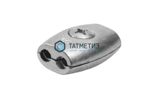 Зажим для троса бочонок АРТ 814391 А4 3 мм | «ТАТМЕТИЗ» Зажим для троса бочонок АРТ 814391 А4 3 мм - магазин крепежа «ТАТМЕТИЗ»