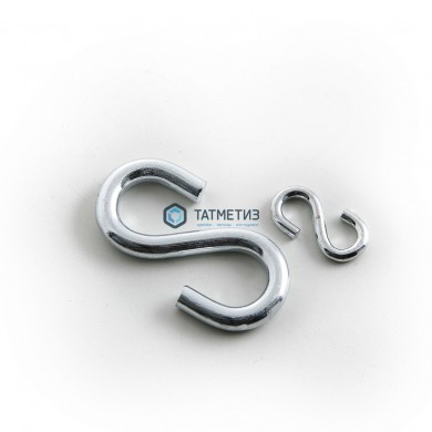 Крюк Тип S 7  (50 шт/уп) -  магазин крепежа «ТАТМЕТИЗ»