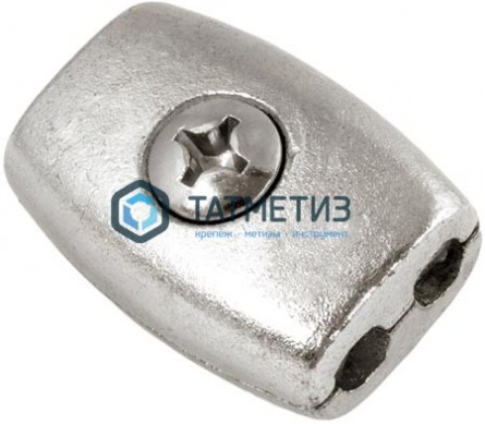 Зажим "Бочонок" 3 (100 шт/уп) | «ТАТМЕТИЗ» Зажим "Бочонок" 3 (100 шт/уп) - магазин крепежа «ТАТМЕТИЗ»