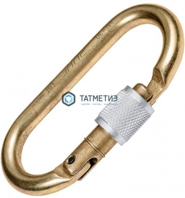 Карабин овал 30 кн сталь ринг | «ТАТМЕТИЗ» Карабин овал 30 кн сталь ринг - магазин крепежа «ТАТМЕТИЗ»