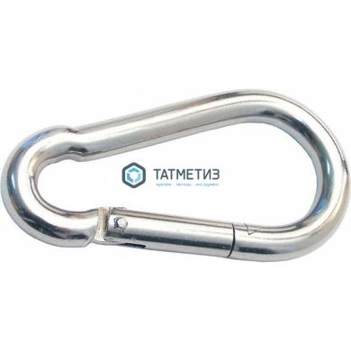 Карабин DIN 5299C 6 мм А4 | «ТАТМЕТИЗ» Карабин DIN 5299C 6 мм А4 - магазин крепежа «ТАТМЕТИЗ»