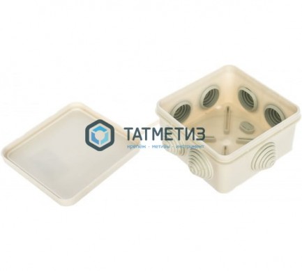 Коробка распр. ОП 100х100х50мм, IP55, нар. монтаж, HEGEL | «ТАТМЕТИЗ» Коробка распр. ОП 100х100х50мм, IP55, нар. монтаж, HEGEL - магазин крепежа «ТАТМЕТИЗ»