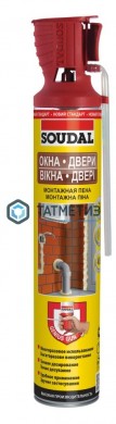 Пена монтажная SOUDAL GENIUS GUN 750мл /12 | «ТАТМЕТИЗ» Пена монтажная SOUDAL GENIUS GUN 750мл /12 - магазин крепежа «ТАТМЕТИЗ»