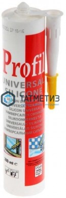 Герметик силиконовый Profil универсальный ПРОЗРАЧНЫЙ 270 мл / 15 -  магазин крепежа «ТАТМЕТИЗ»