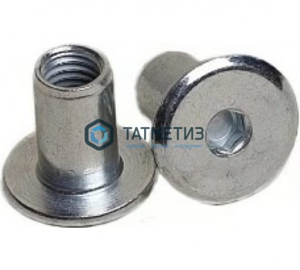 Гайка Эриксона плоск/гл.внутр/шестигр АРТ 9262 А4 M 8X15 (100) -  магазин крепежа «ТАТМЕТИЗ»