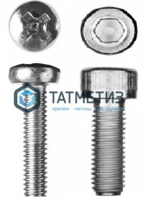 Винт ISO 7380 А2 M 6х35 -  магазин крепежа «ТАТМЕТИЗ»