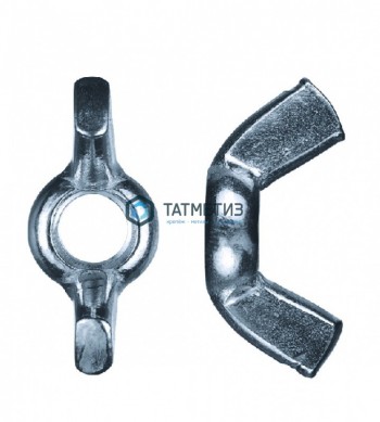 Гайка барашек оцинк М12 -  магазин крепежа «ТАТМЕТИЗ»
