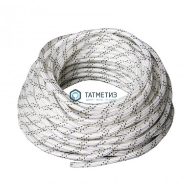 Канат плетеный полиамидный 8мм ( 200 м) р/н 580 кгс БЕЛ 16 пр с/с капрон | «ТАТМЕТИЗ» Канат плетеный полиамидный 8мм ( 200 м) р/н 580 кгс БЕЛ 16 пр с/с капрон - магазин крепежа «ТАТМЕТИЗ»