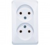 Розетка 2-м СП Этюд 16А без заземл. бел. SchE PC16-005B | «ТАТМЕТИЗ» Розетка 2-м СП Этюд 16А без заземл. бел. SchE PC16-005B - магазин крепежа «ТАТМЕТИЗ»