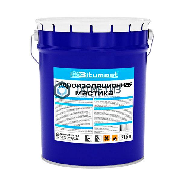 Мастика гидроизоляционная 21,5 л BITUMAST Мастика гидроизоляционная 21,5 л BITUMAST
