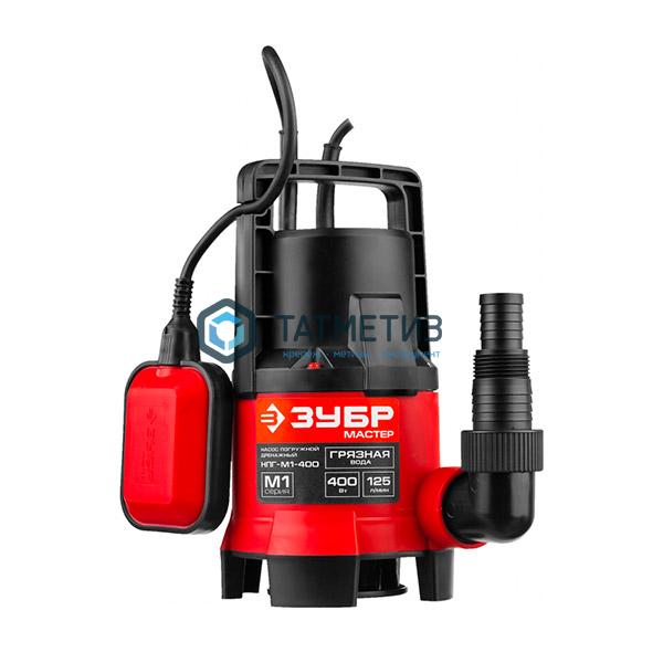 Насос дренажный для грязной воды, 400 Вт ЗУБР Насос дренажный для грязной воды, 400 Вт ЗУБР