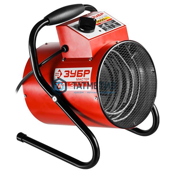 Пушка тепловая КОМПАКТ, ЗУБР ЗТП-М1-3000, круглая, электрическая, гладкий нерж ТЭН, двойные стенки ( Пушка тепловая КОМПАКТ, ЗУБР ЗТП-М1-3000, круглая, электрическая, гладкий нерж ТЭН, двойные стенки (