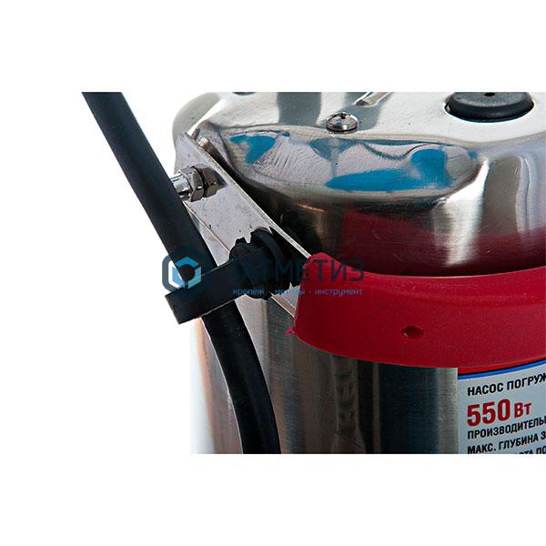 Насос погружной для грязной воды, корпус из нержавеющей стали, ЗУБР Насос погружной для грязной воды, корпус из нержавеющей стали, ЗУБР