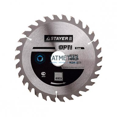 Диск пильный по дереву 180х30мм, 30Т STAYER MASTER "OPTI-Line" -  магазин крепежа «ТАТМЕТИЗ»