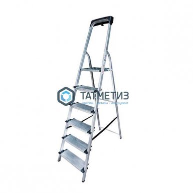 Стремянка 6 ступеней, алюм. с лотком-органайзером, ступень 130 мм -  магазин «ТАТМЕТИЗ»