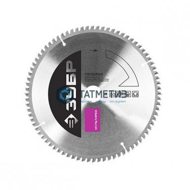 Диск пильный по аллюминию, ламинату, пластику, ДСП 230х30мм, 60Т ЗУБР "Точный-МУЛЬТИ рез" -  магазин крепежа «ТАТМЕТИЗ»