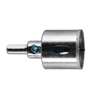 Коронка алмазная по кафелю и стеклу, d=32 мм, зерно Р 60, в сборе, ЗУБР Профессионал -  магазин «ТАТМЕТИЗ»