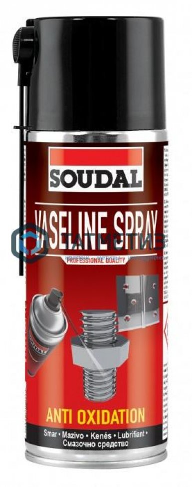 Смазка SOUDAL Vaseline Spray, без силикона, 400 мл -  магазин «ТАТМЕТИЗ»