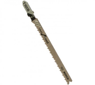 Пилки для лобзиков BOSCH  Т 101 B  HCS  (100 шт/уп) -  магазин крепежа «ТАТМЕТИЗ»