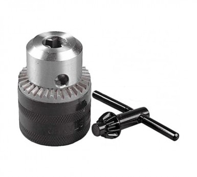 Патрон ЗУБР "ЭКСПЕРТ" цельнометаллический для дрели, с ключом, 13мм, 1 2" -  магазин крепежа «ТАТМЕТИЗ»