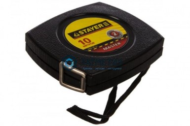 Мерная лента 10 м STAYER "MASTER", стальное полотно 10мм -  магазин «ТАТМЕТИЗ»