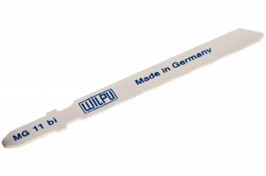 Пилки для лобзиков MG 11 bi  5шт/уп для тонкой стали, нерж.ст. от 1,2 до 2мм  WILPU Т118AF -  магазин крепежа «ТАТМЕТИЗ»