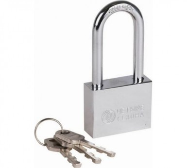 Замок навесной 50мм, длинная дужка, серия сталь 4 СЕЗОНА -  магазин крепежа «ТАТМЕТИЗ»
