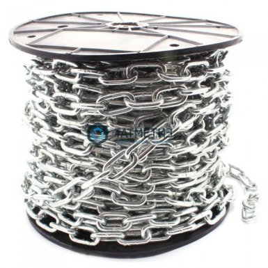 Цепь DIN 766 кор.зв. оц. 6  (40 м/бух) -  магазин «ТАТМЕТИЗ»